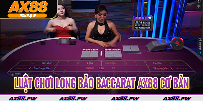 Luật chơi Long Bảo Baccarat AX88 cơ bản