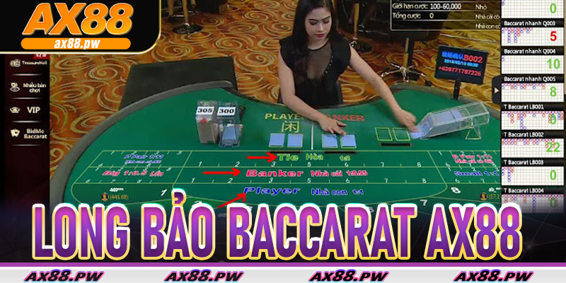 Long Bảo Baccarat AX88